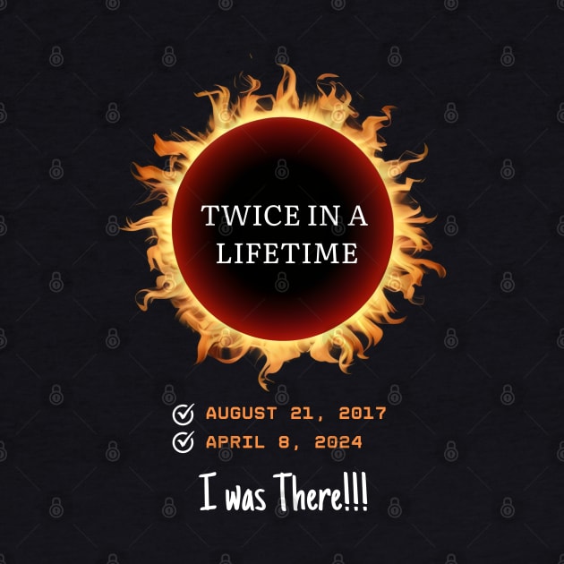 Twice in a Lifetime Total Solar Eclipse 2024 Checklist I was There Memorabilia by Motistry